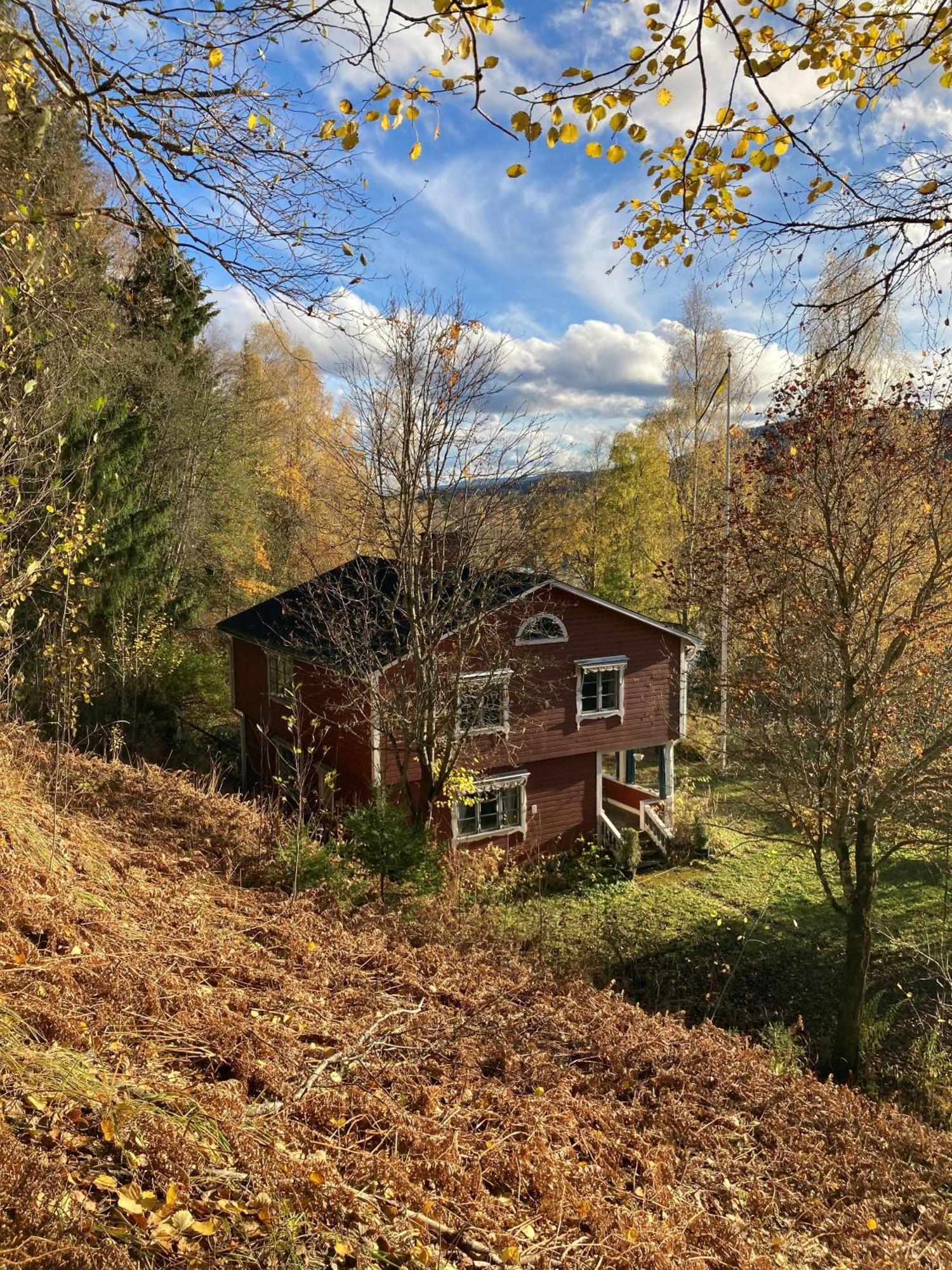 Charmig Villa Med Bastu Och Snabbt Wifi Långav Exterior foto