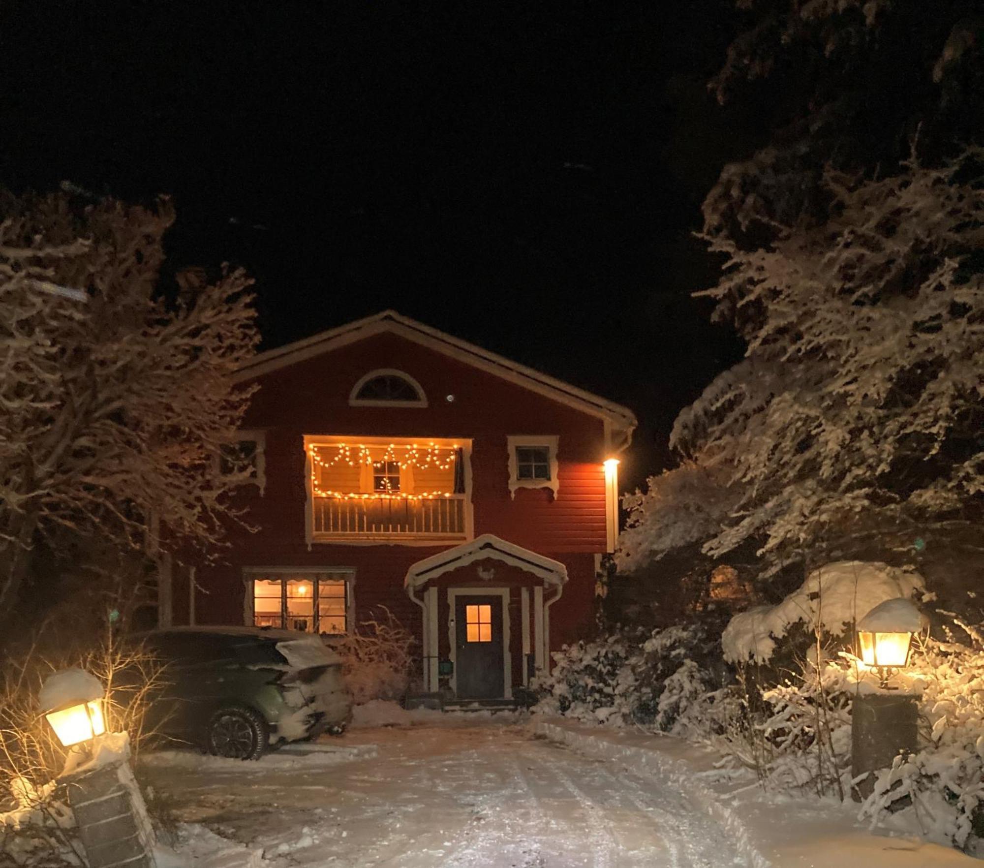 Charmig Villa Med Bastu Och Snabbt Wifi Långav Exterior foto