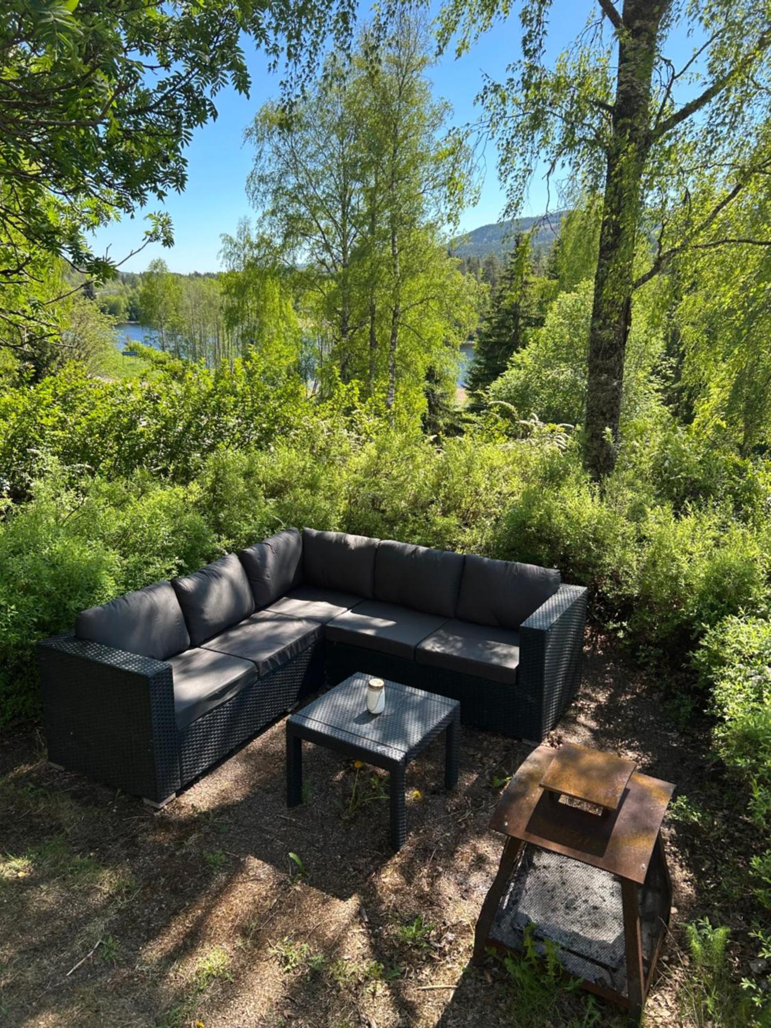 Charmig Villa Med Bastu Och Snabbt Wifi Långav Exterior foto